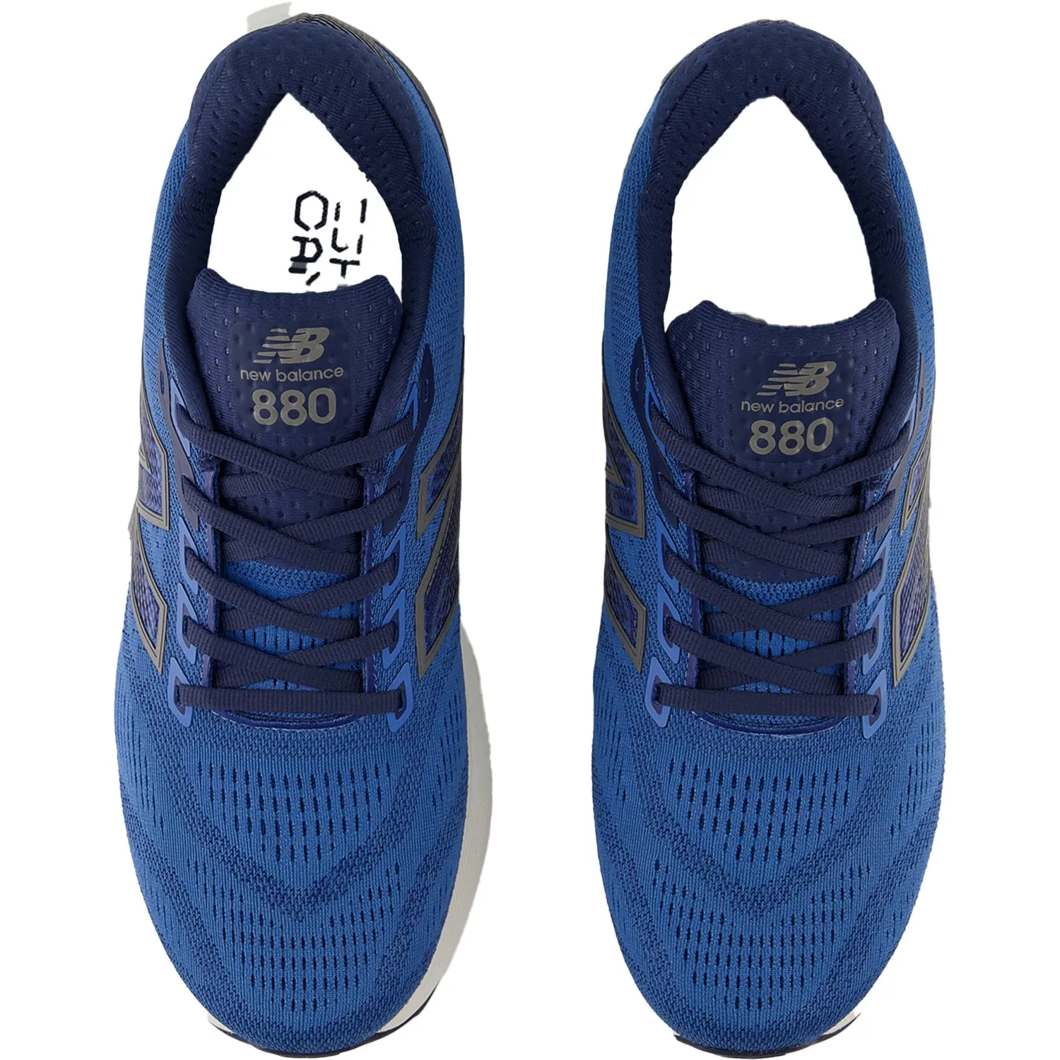 Men's New Balance M880I15 Sea Stone/NB Navy/Marmalade