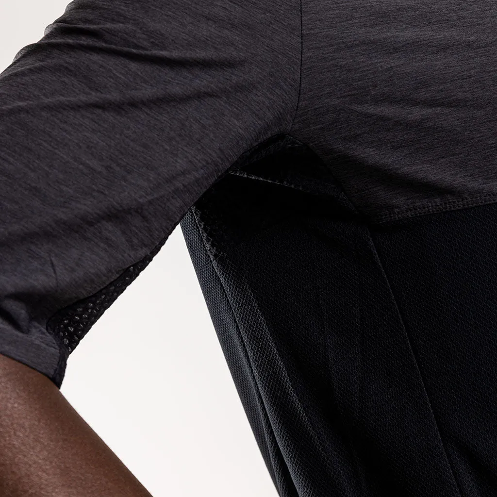 Men's Opera Short Sleeve Trail Tee (Charcoal)