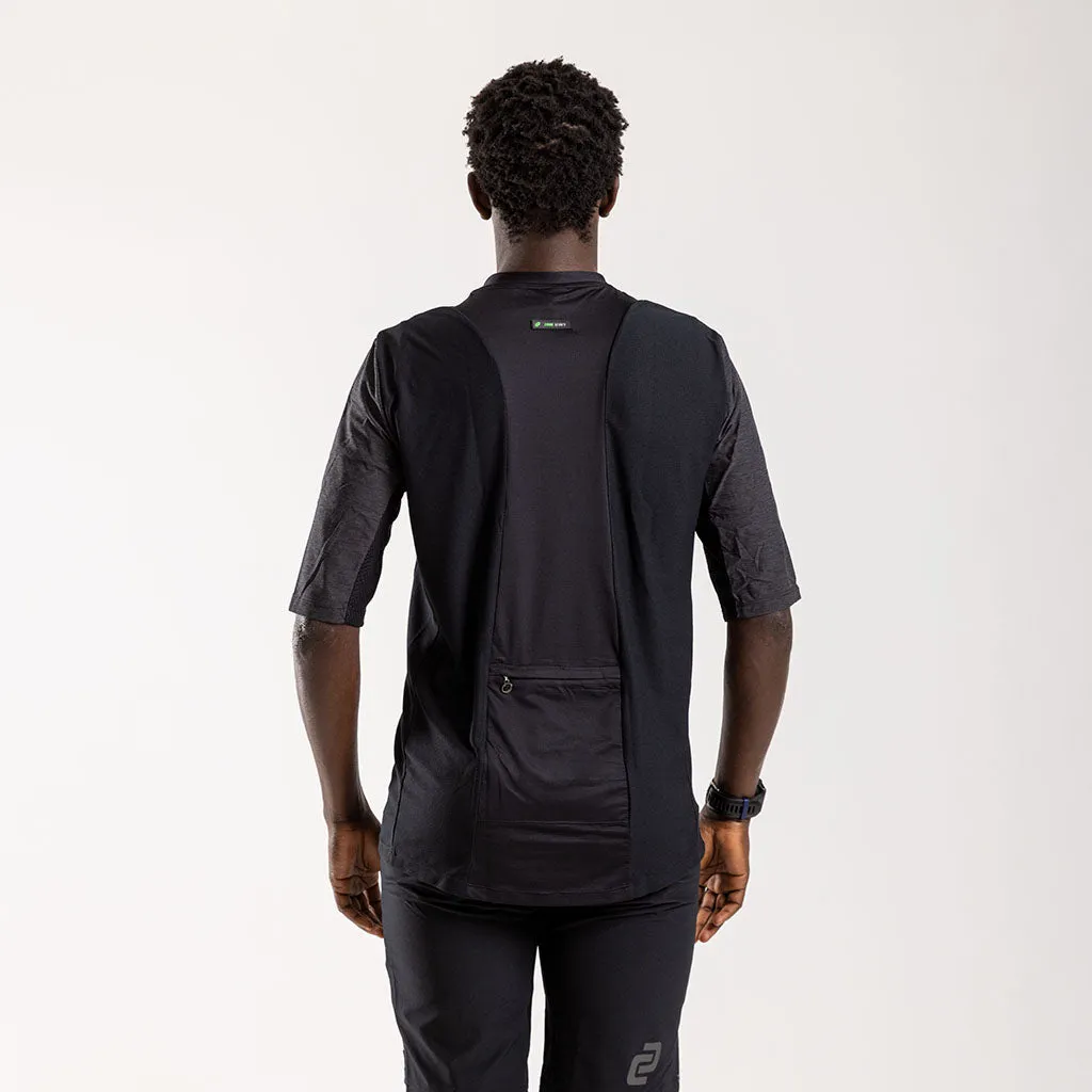 Men's Opera Short Sleeve Trail Tee (Charcoal)