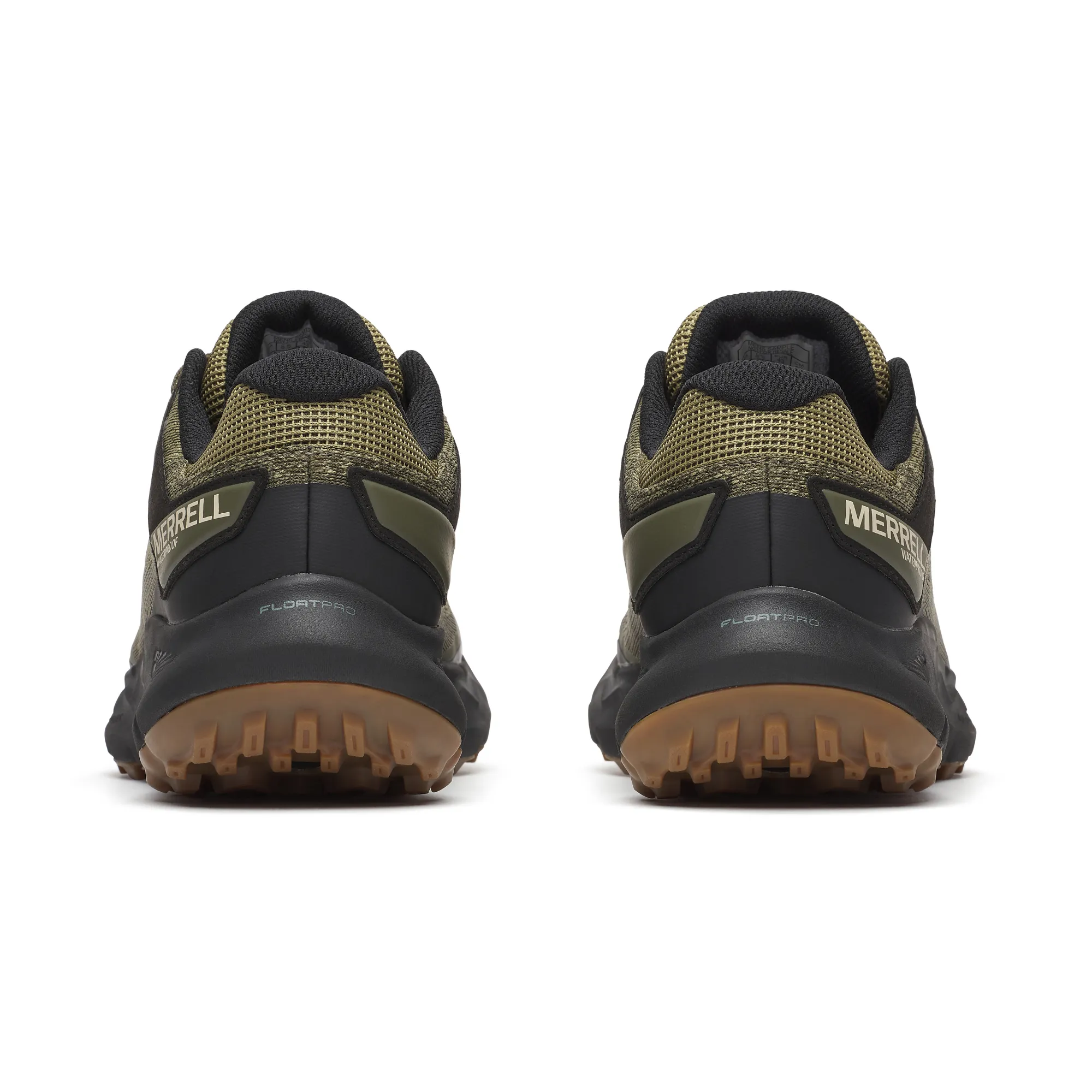Merrell Men's Nova 4 Vegan Friendly Waterproof Trail Walking/Running Shoes (Drab)