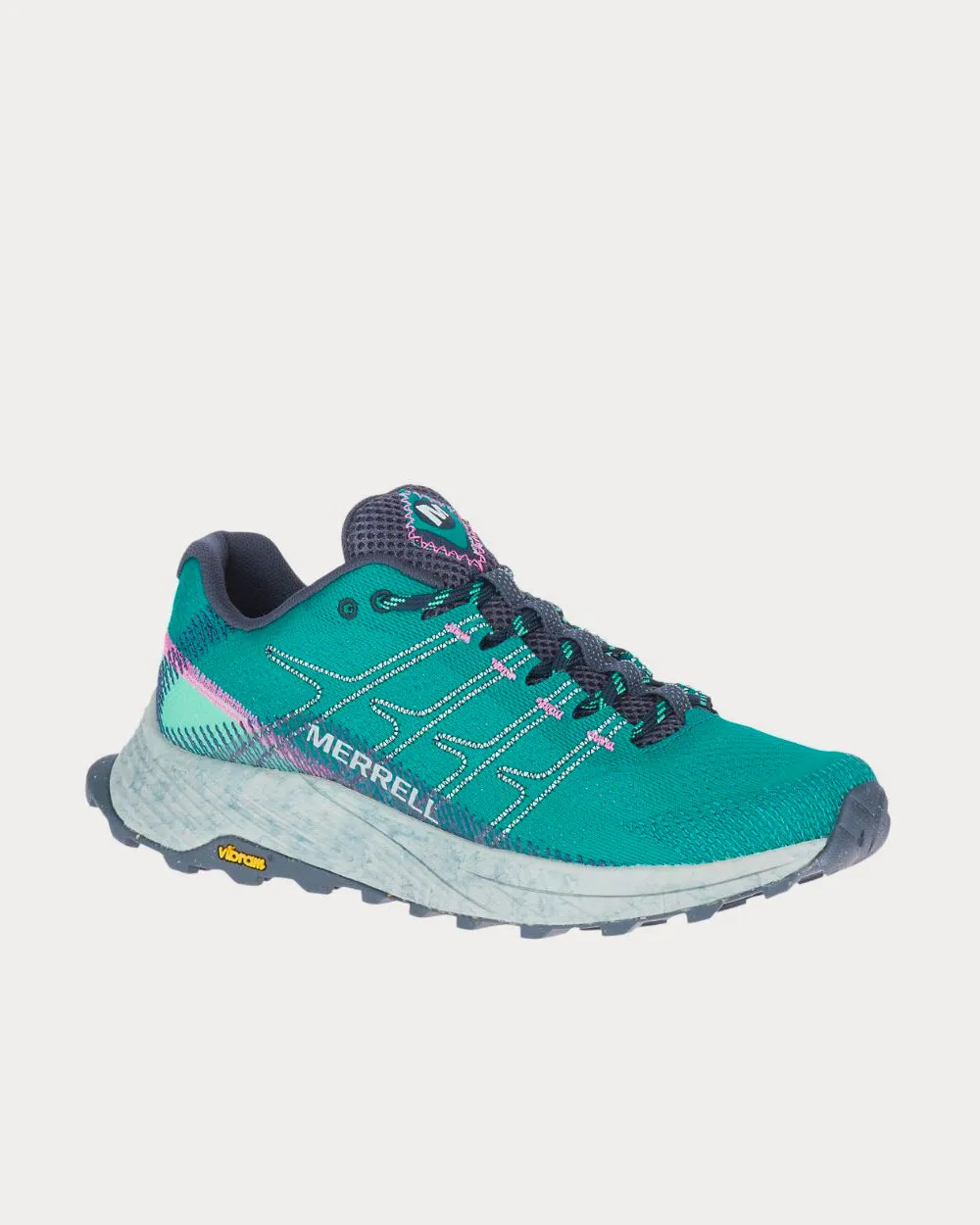 Moab Flight Turquoise Running Shoes
