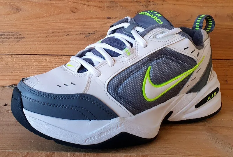 Nike Air Monarch IV Low Trainers UK5.5/US6/EU38.5 415445-100 White/Cool Grey