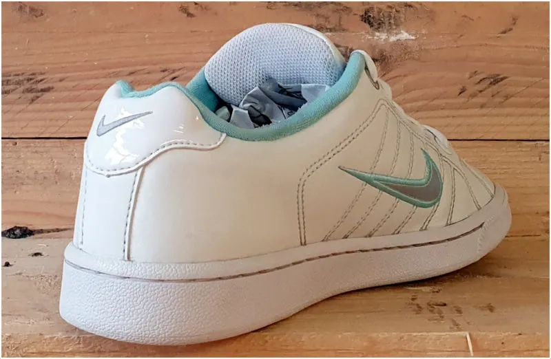 Nike Court Tradition Low Leather Trainers UK5.5/US6Y/E38.5 316751-100 White/Blue