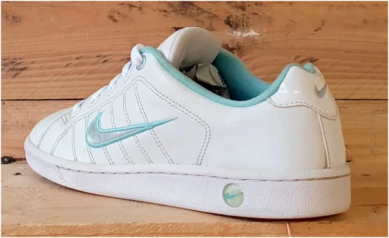 Nike Court Tradition Low Leather Trainers UK5.5/US6Y/E38.5 316751-100 White/Blue