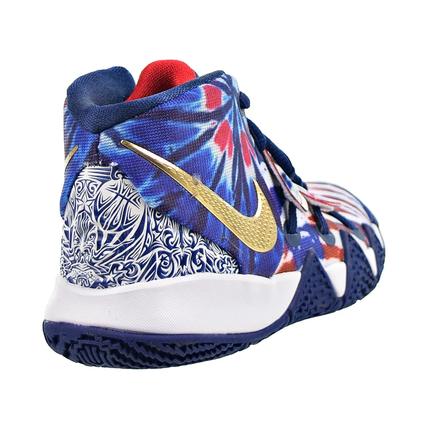 Nike Kybrid S2 "What The USA" Little Kids' Shoes Blue Void-White-Metallic Gold