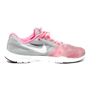 NIKE Low Top Trainers Grey Synthetic Womens UK 4