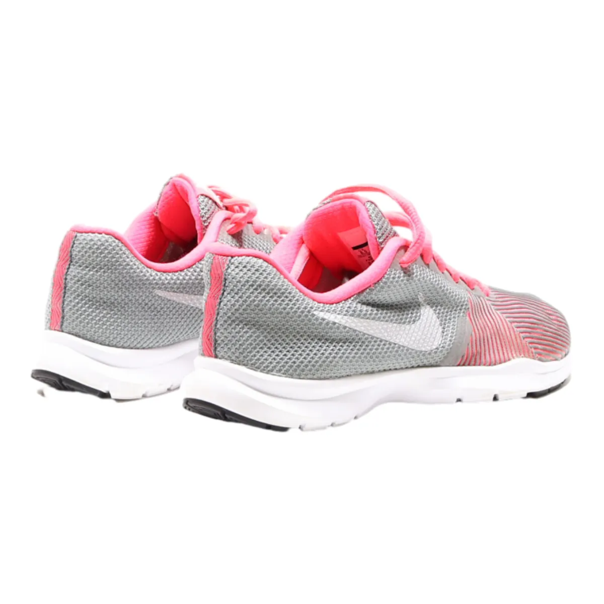 NIKE Low Top Trainers Grey Synthetic Womens UK 4