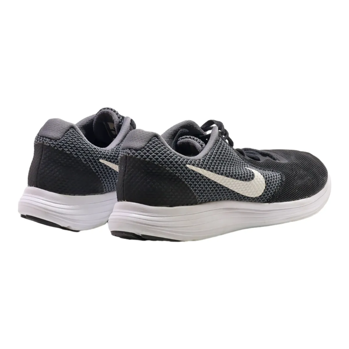 NIKE Revolution 3 Sneaker Trainers Grey Synthetic Mens UK 8