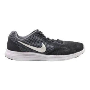NIKE Revolution 3 Sneaker Trainers Grey Synthetic Mens UK 8