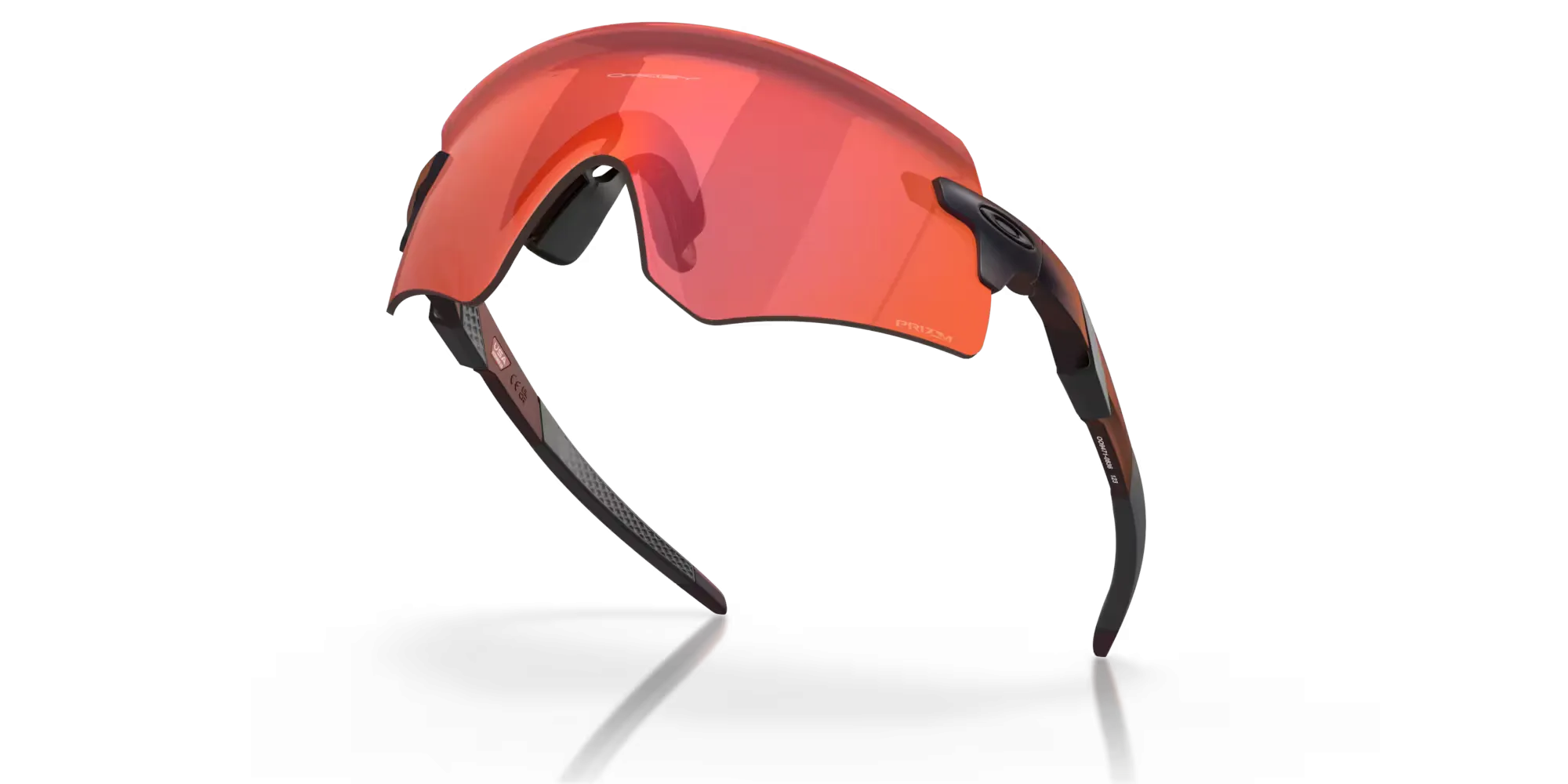 Oakley Encoder Prizm Trail Torch Lenses, Matte Red Colorshift Frame