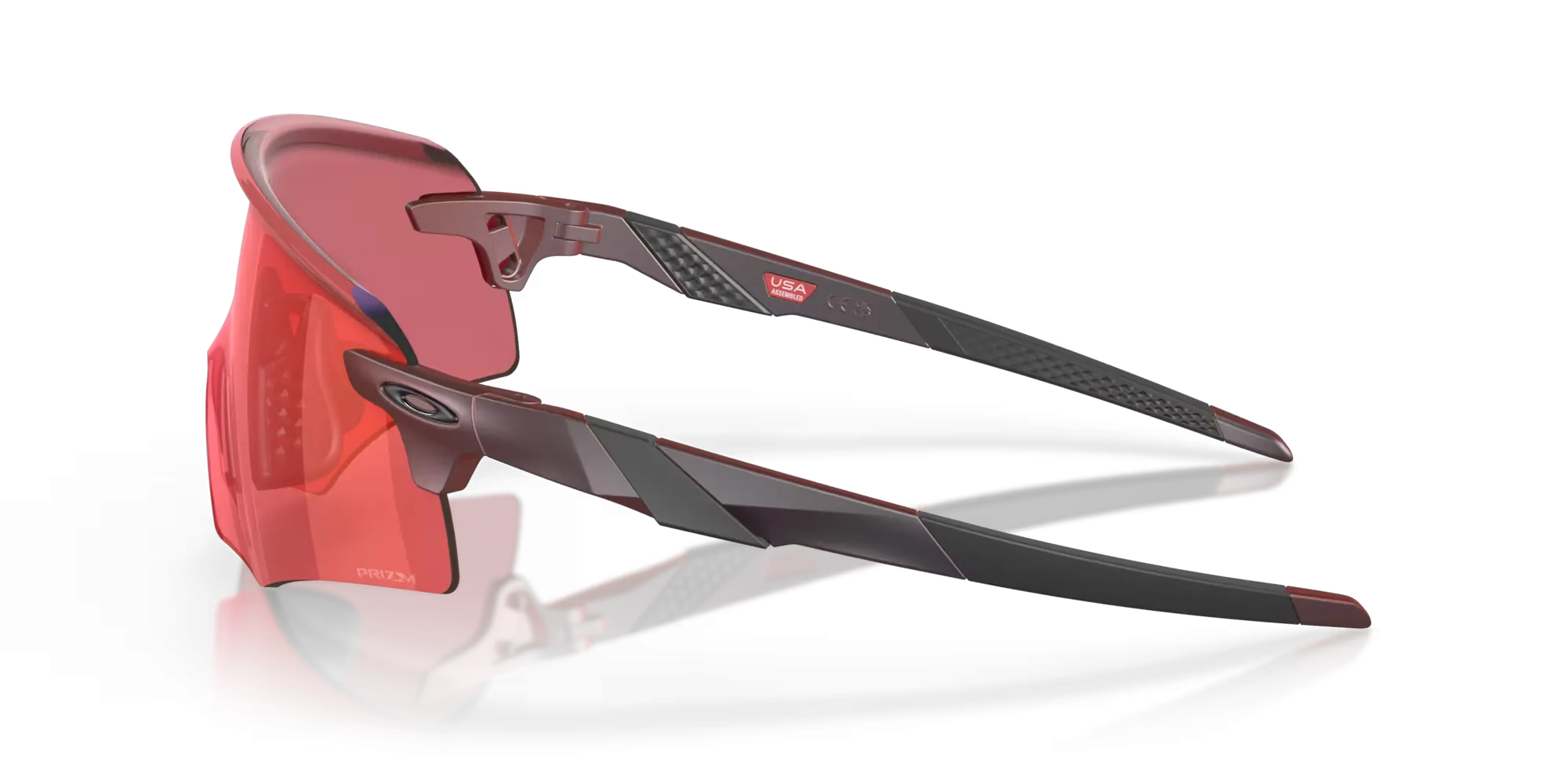 Oakley Encoder Prizm Trail Torch Lenses, Matte Red Colorshift Frame