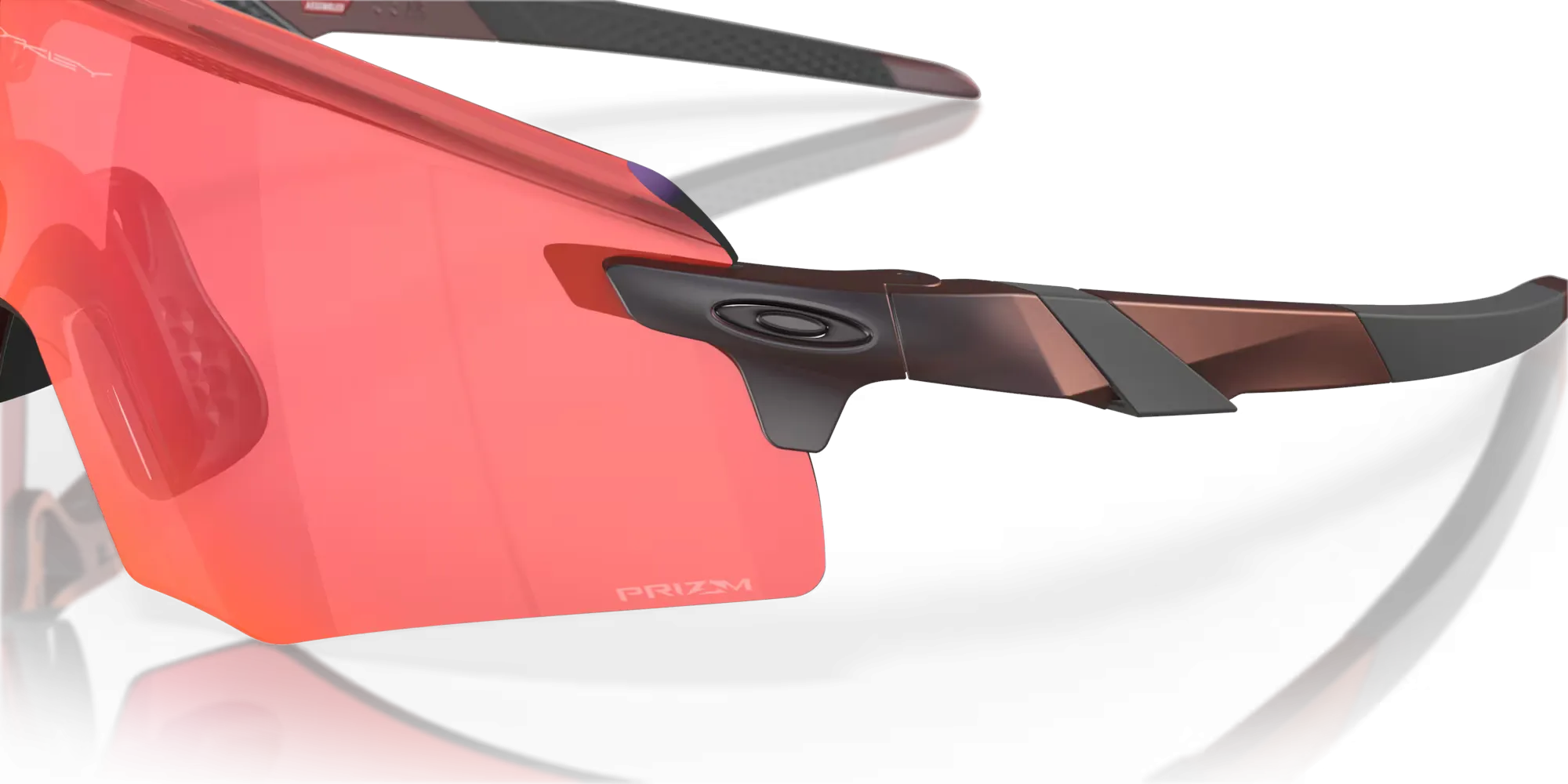 Oakley Encoder Prizm Trail Torch Lenses, Matte Red Colorshift Frame