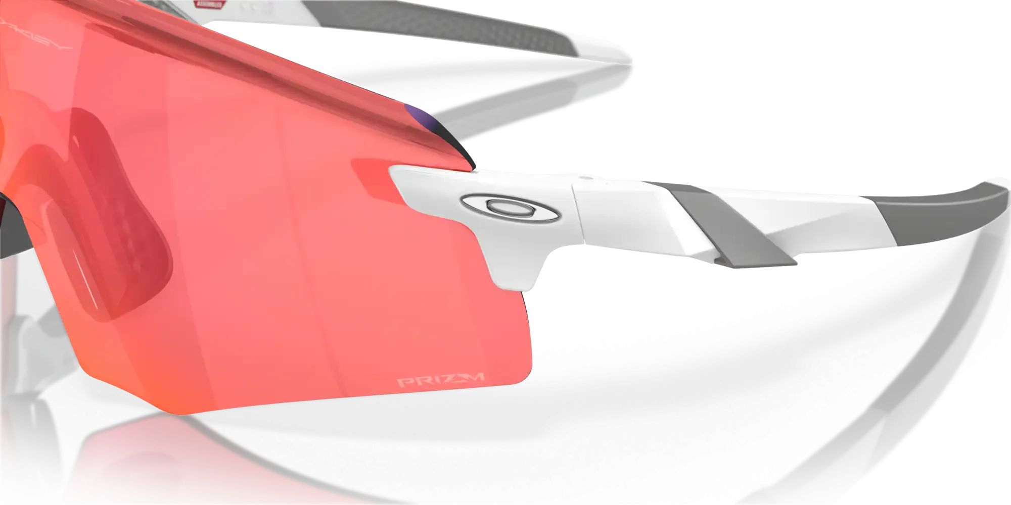 Oakley Encoder Prizm Trail Torch Lenses, Matte White Frame