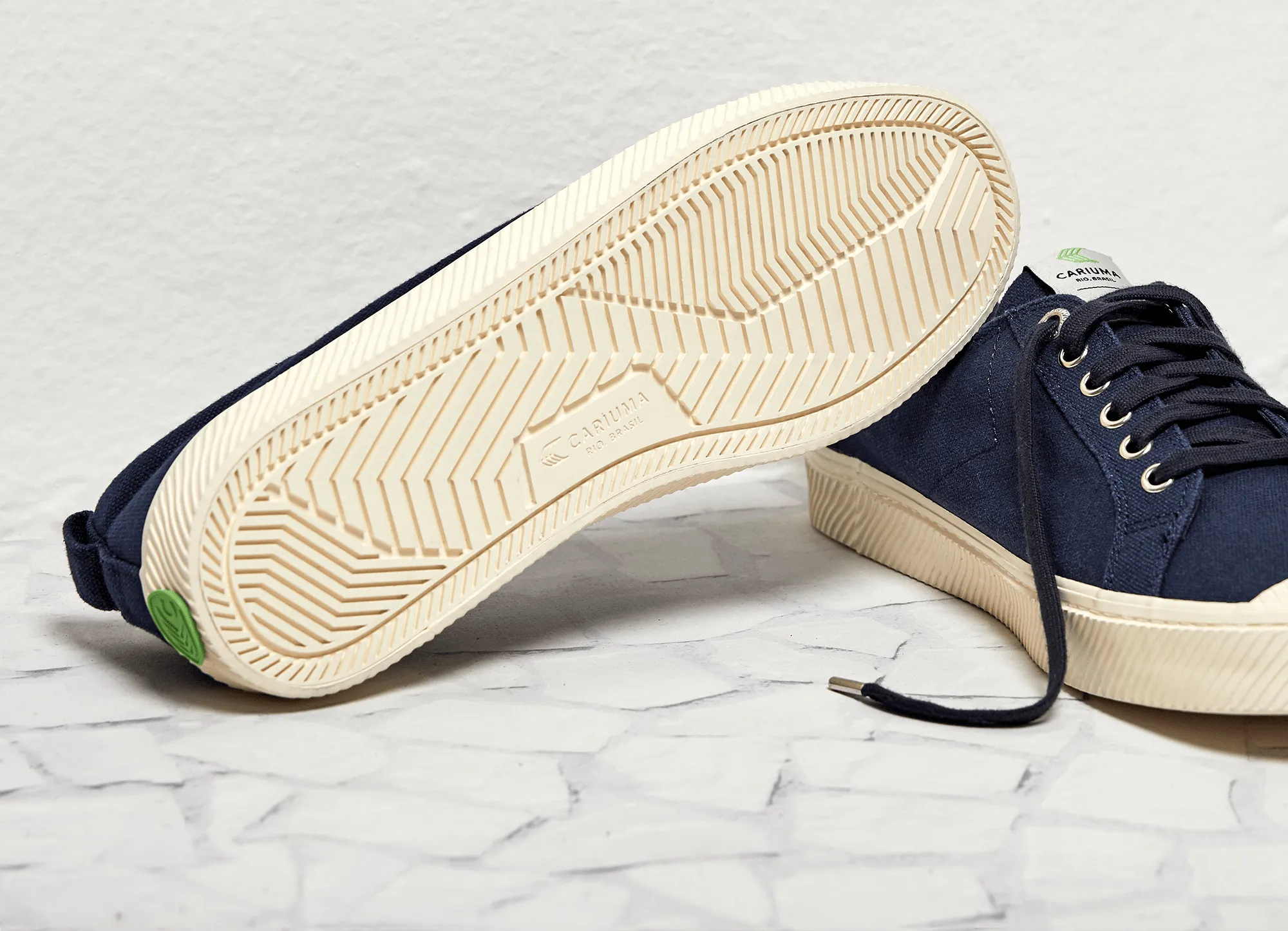 OCA Low Navy Canvas Sneaker Men