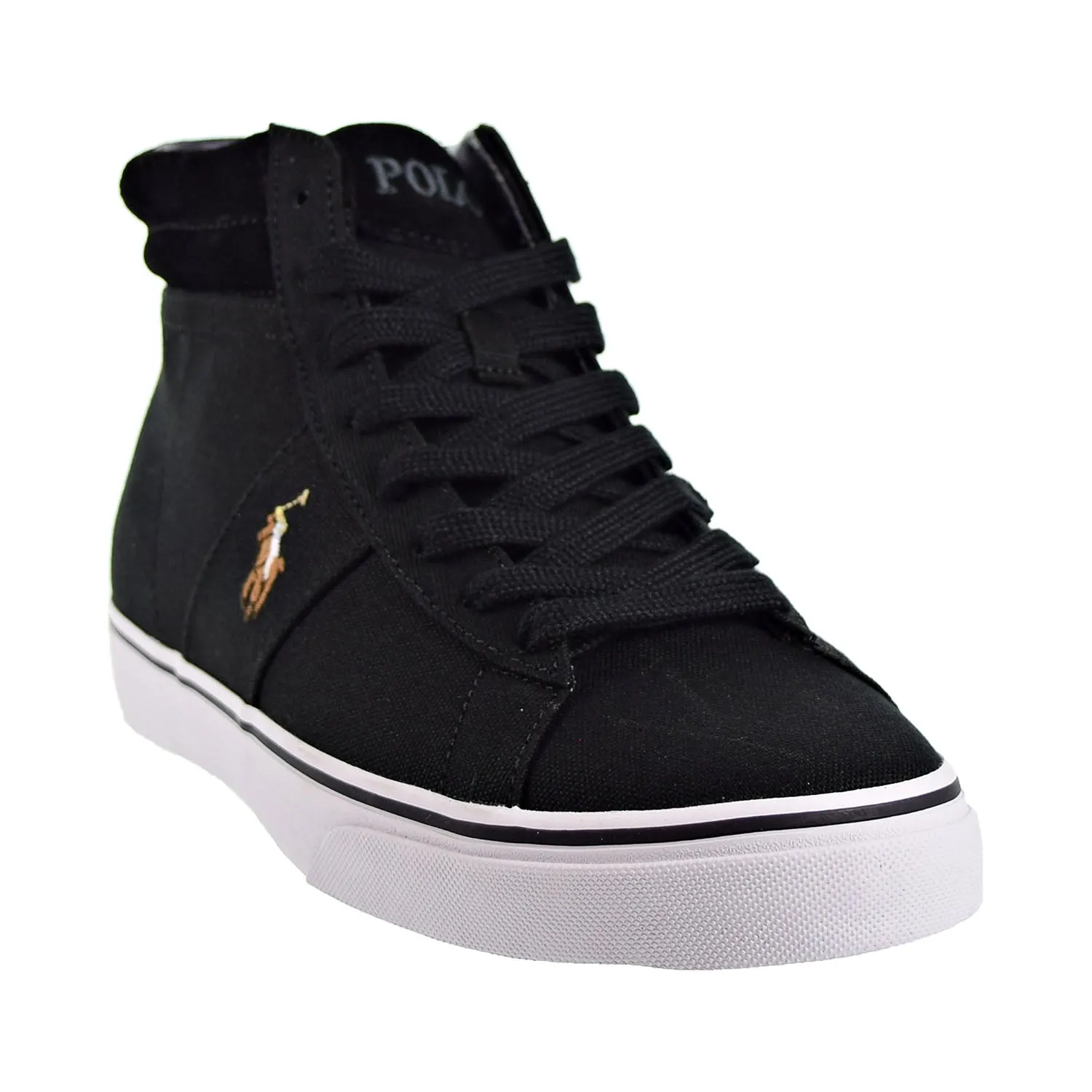 Polo Ralph Lauren Shaw Canvas Men's Shoes Black