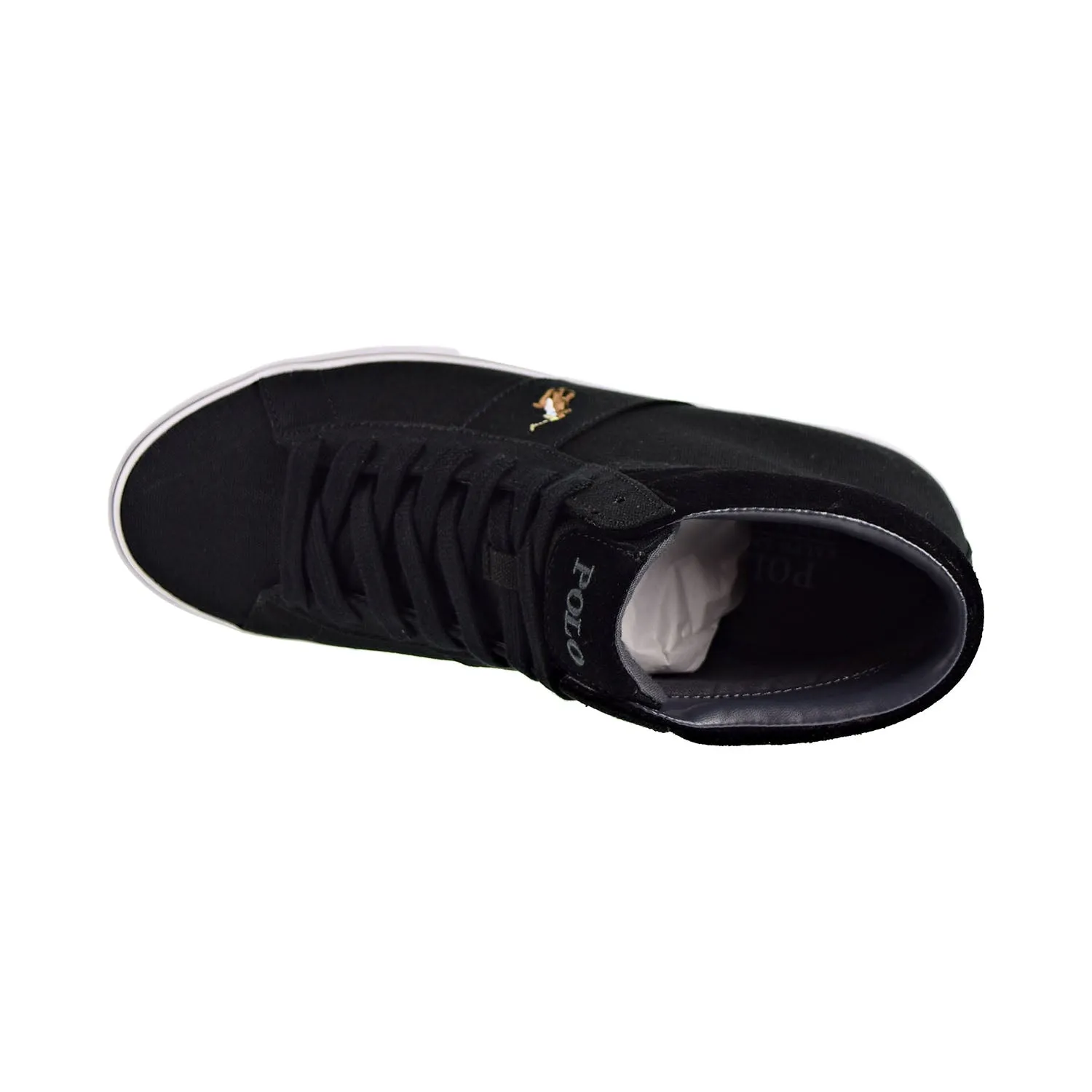 Polo Ralph Lauren Shaw Canvas Men's Shoes Black