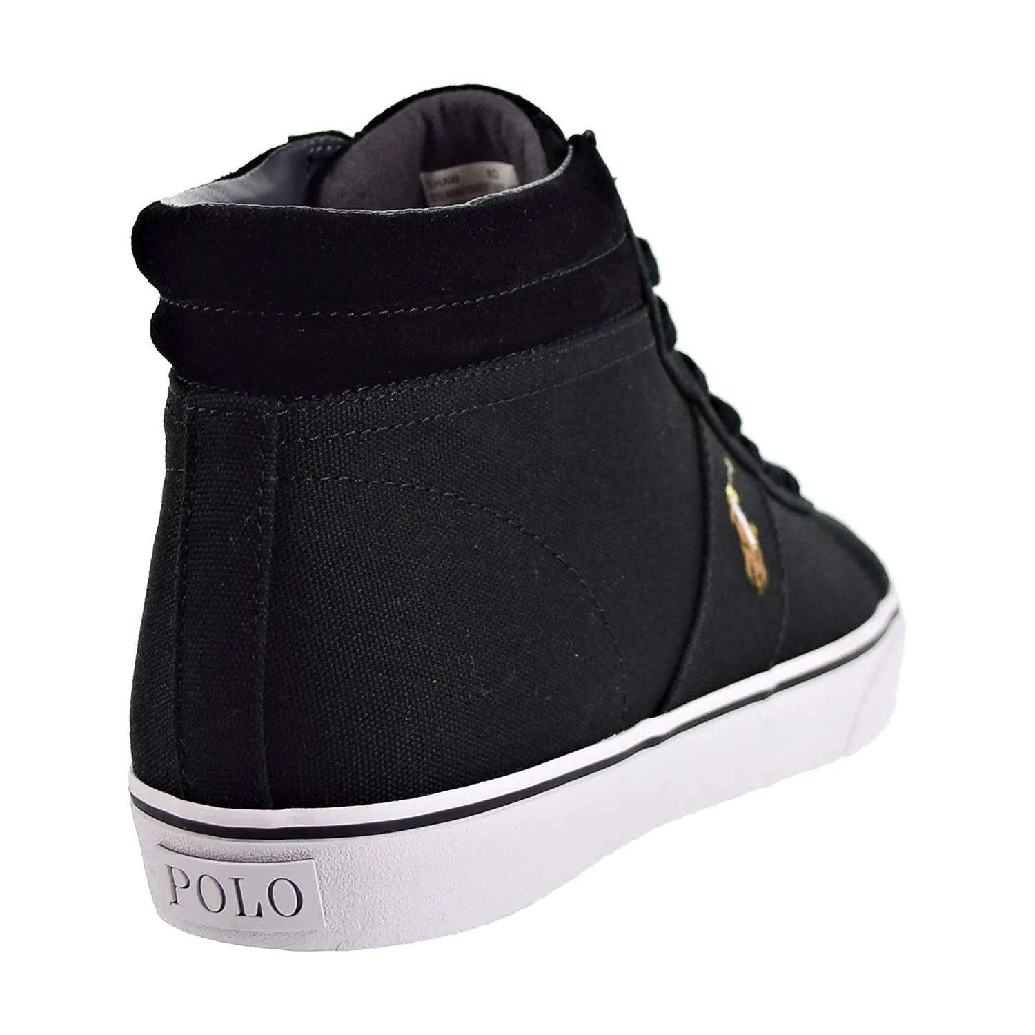 Polo Ralph Lauren Shaw Canvas Men's Shoes Black