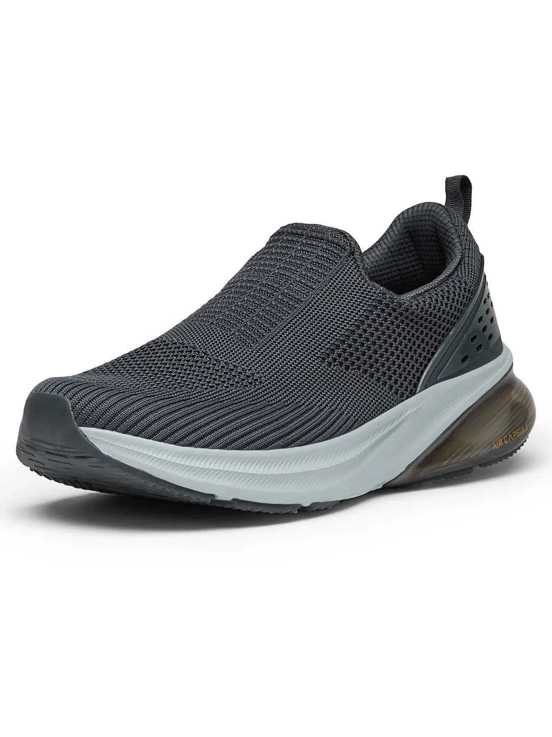 PORIUM Grey Men's Walking Shoes