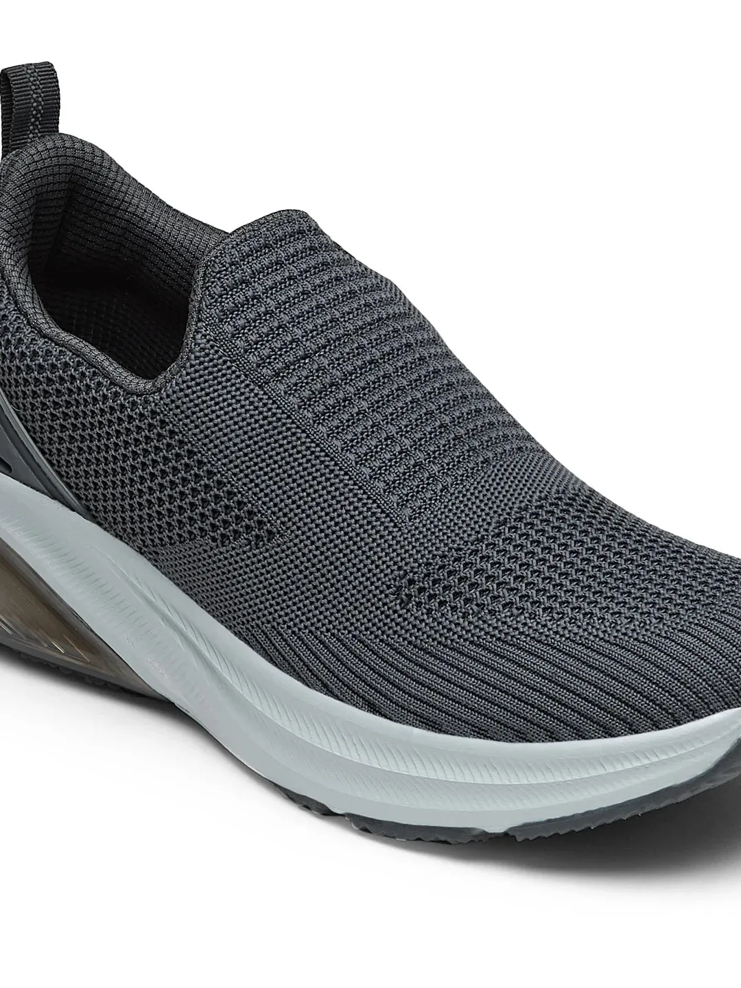 PORIUM Grey Men's Walking Shoes