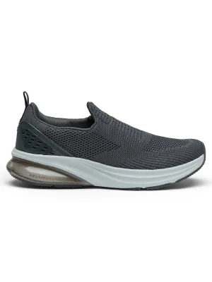 PORIUM Grey Men's Walking Shoes