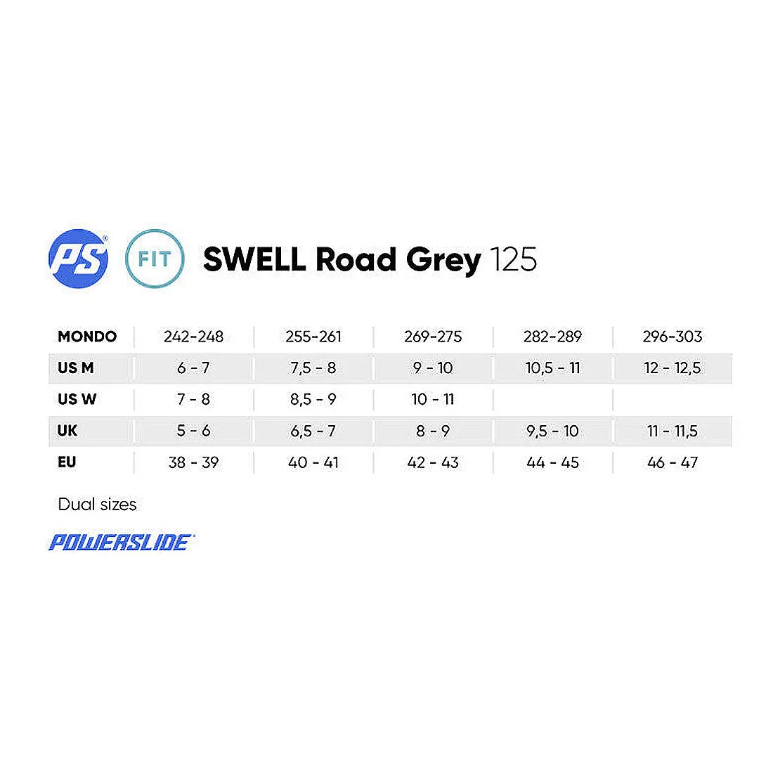 Powerslide Swell 125 Road - Grey