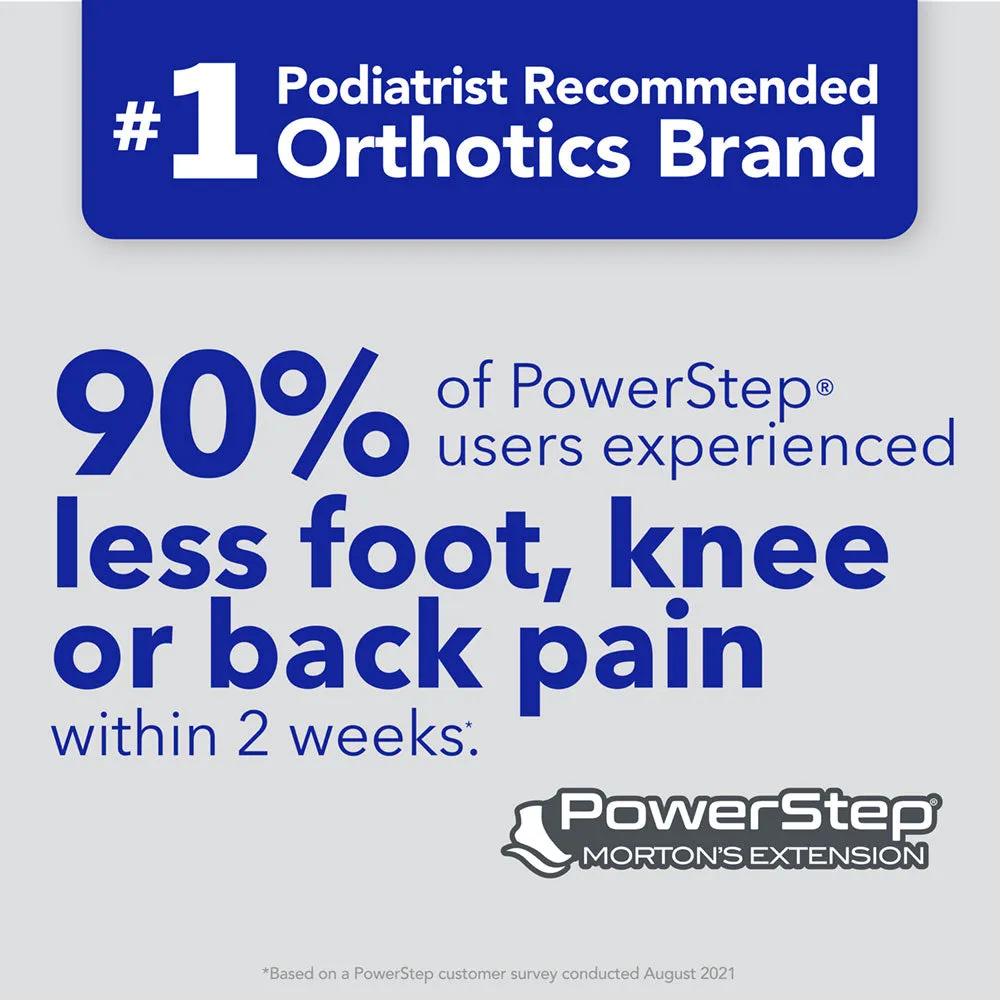 PowerStep Morton’s Extension | Orthotic Insoles for Bunions, Sesamoiditis and Toe Pain