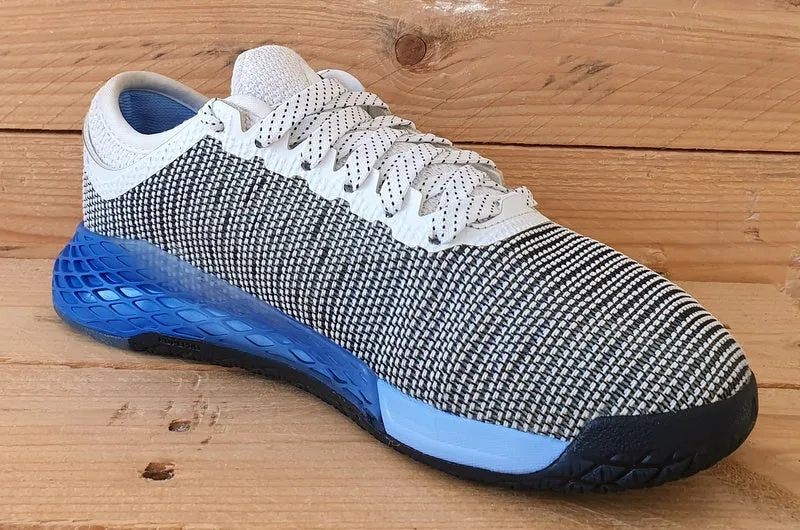 Reebok Crossfit Nano 9 Low Textile Trainers UK3/US5.5/EU35.5 FU7573 Black/White