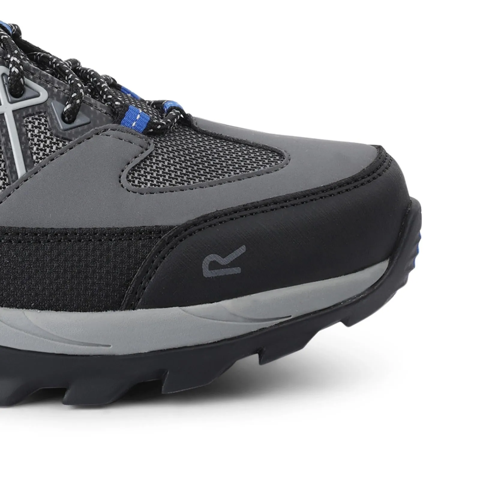 Regatta Mens Samaris III Waterproof Walking Shoes - Black/Granit