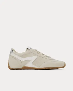 Retro Runner Ultra Slim Suede Macadamia Low Top Sneakers