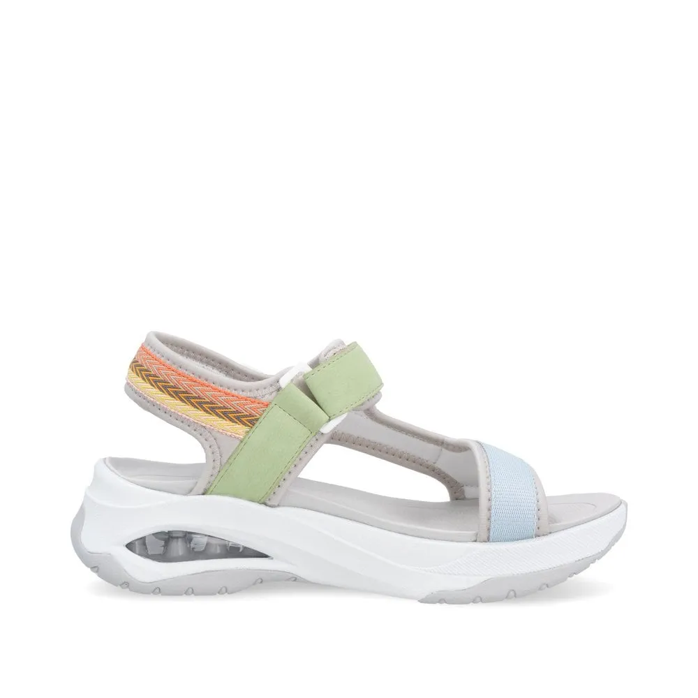 Rieker Evolution W3151-90 Sporty Walker Sandal Multicolour