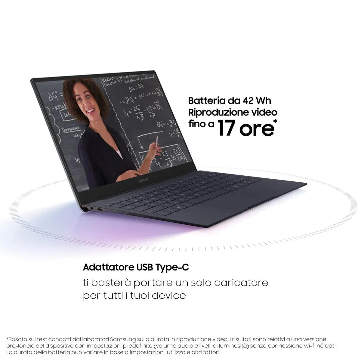 SAMSUNG GALAXY BOOK S NP767XCM-K03IT INTEL I5 8GB/256GBSSD/13,3″/W10 PRO