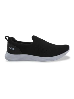SHUTTLE Black Men's Walking Shoes
