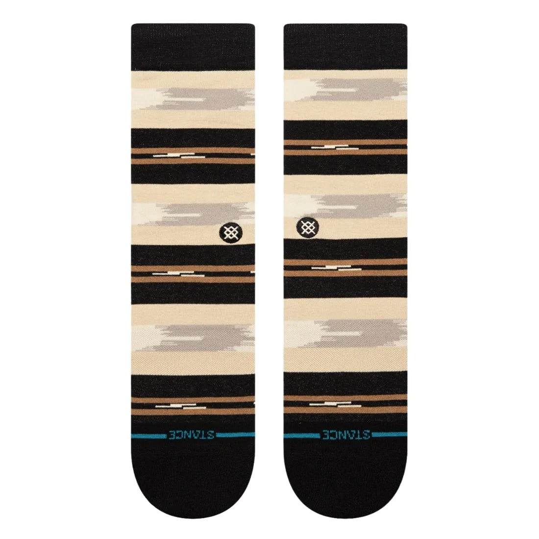Stance Trail Bound Crew Infiknit Socks - Black