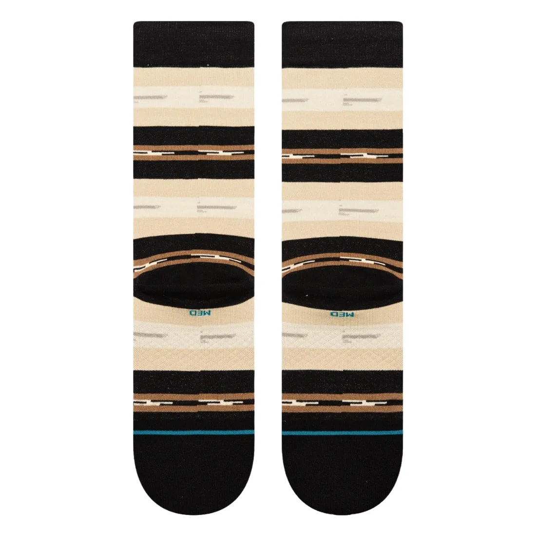 Stance Trail Bound Crew Infiknit Socks - Black