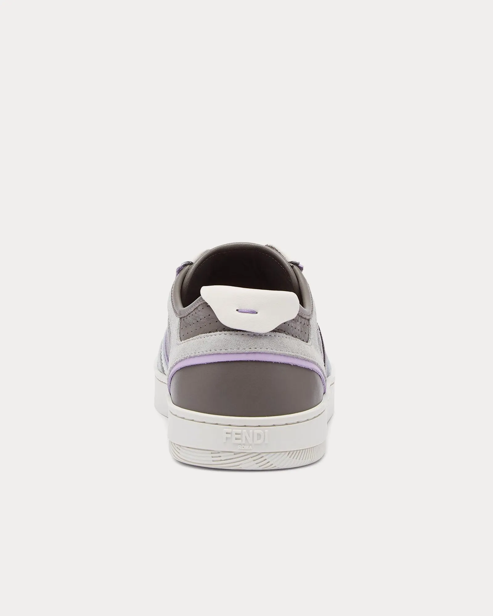 Step Leather Grey Low Top Sneakers