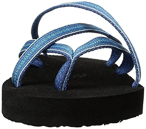 Teva Women's Olowahu Flip-Flop (8 B(M) US / 39 EUR, Pintado Blue)