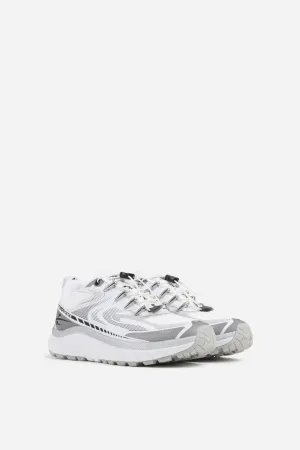 Track-err sneaker - white/silver