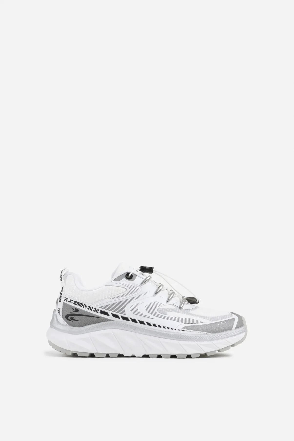 Track-err sneaker - white/silver