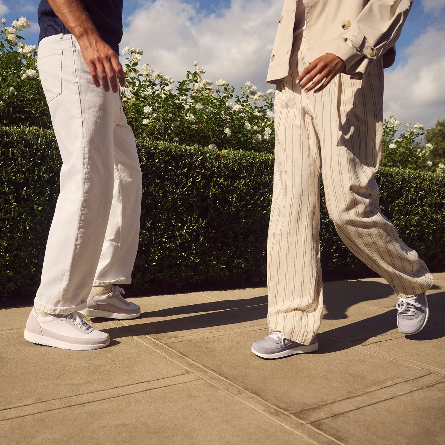 Unisex Birkenstock Honnef City Antique White/White Suede/Textile