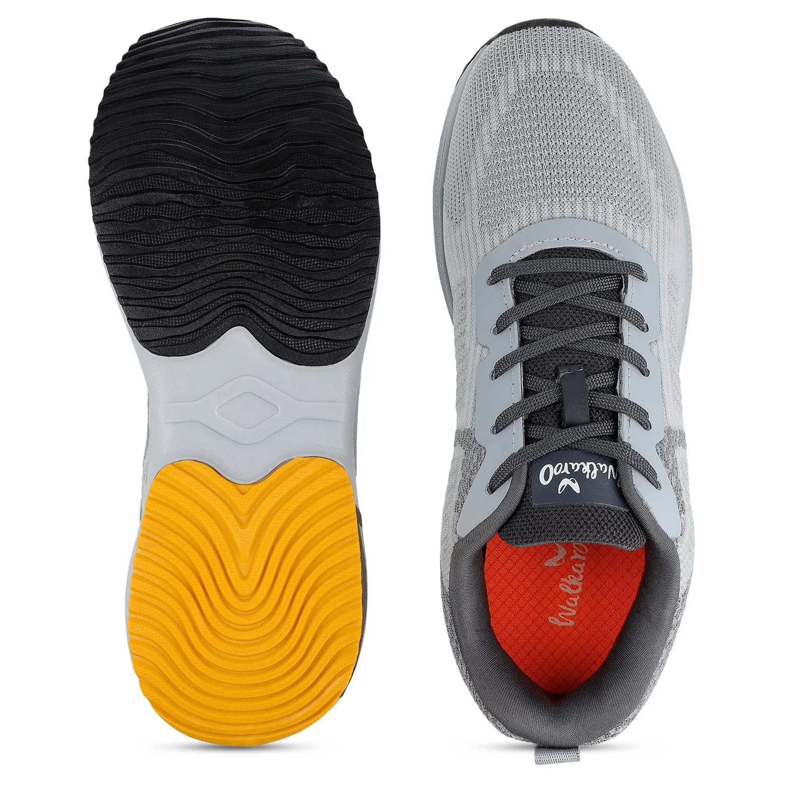 Walkaroo Men Sports Shoe - WS9107 Grey