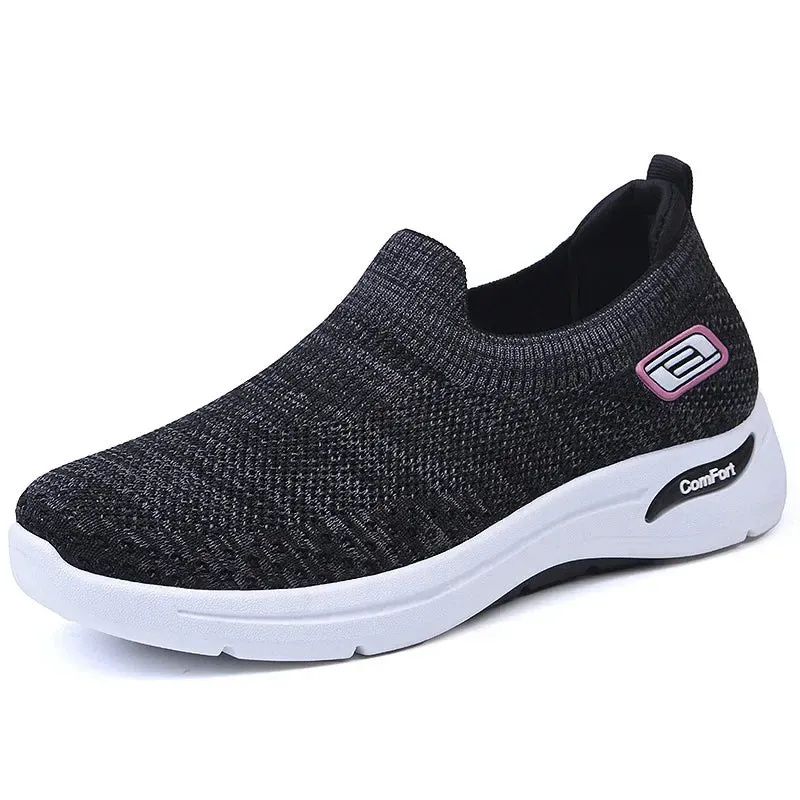 Women Vulcanized Walking Flat Shoes