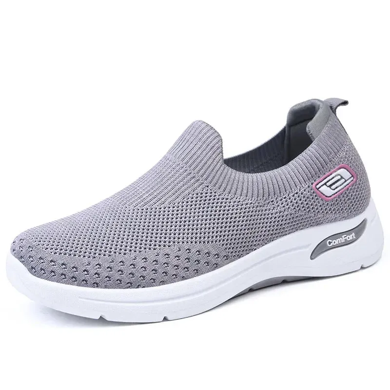 Women Vulcanized Walking Flat Shoes