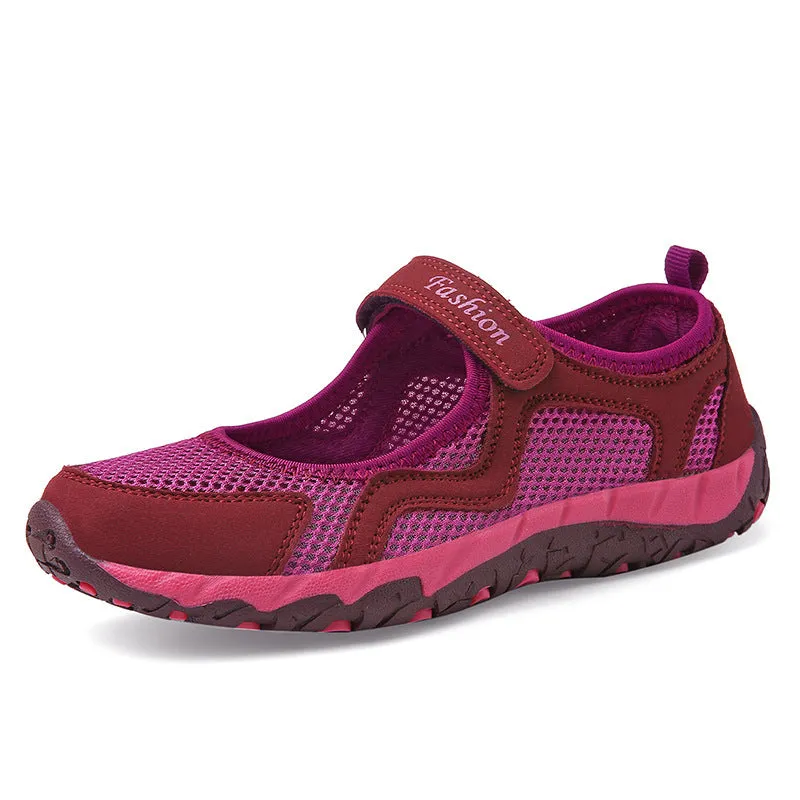 Women's Breathable Summer Walking Shoes – Soft Bottom & Non-Slip