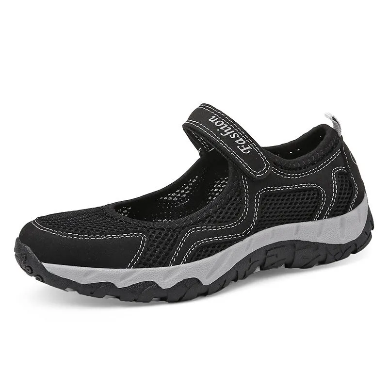 Women's Breathable Summer Walking Shoes – Soft Bottom & Non-Slip