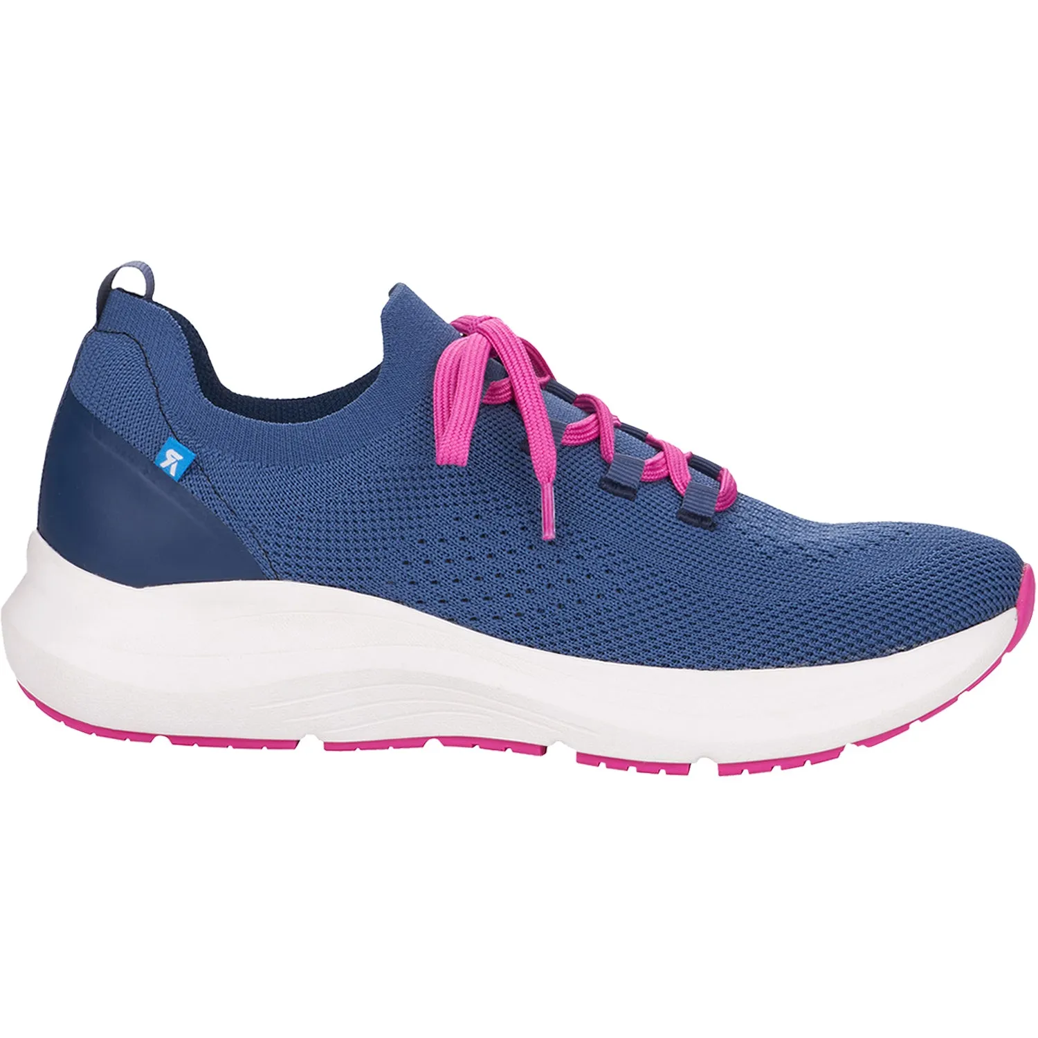 Women's Rieker Revolution 42101-14 Ayla 01 Atlantis Blue Knit Mesh