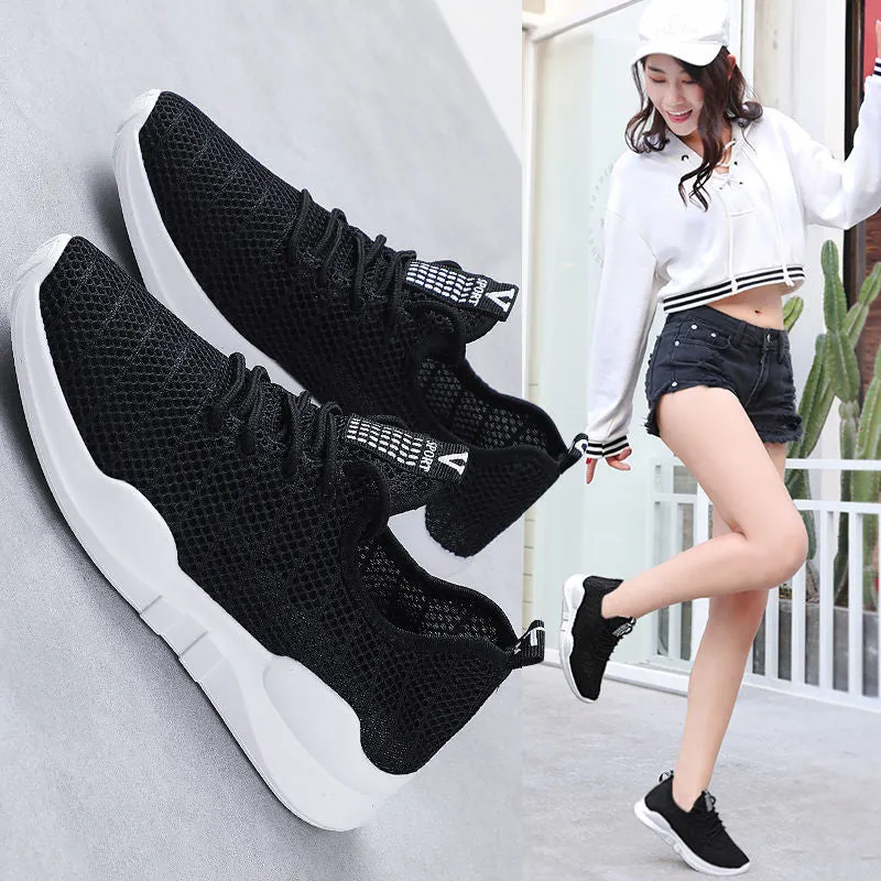 Women's Summer Net Shoes Flat Casual Sports