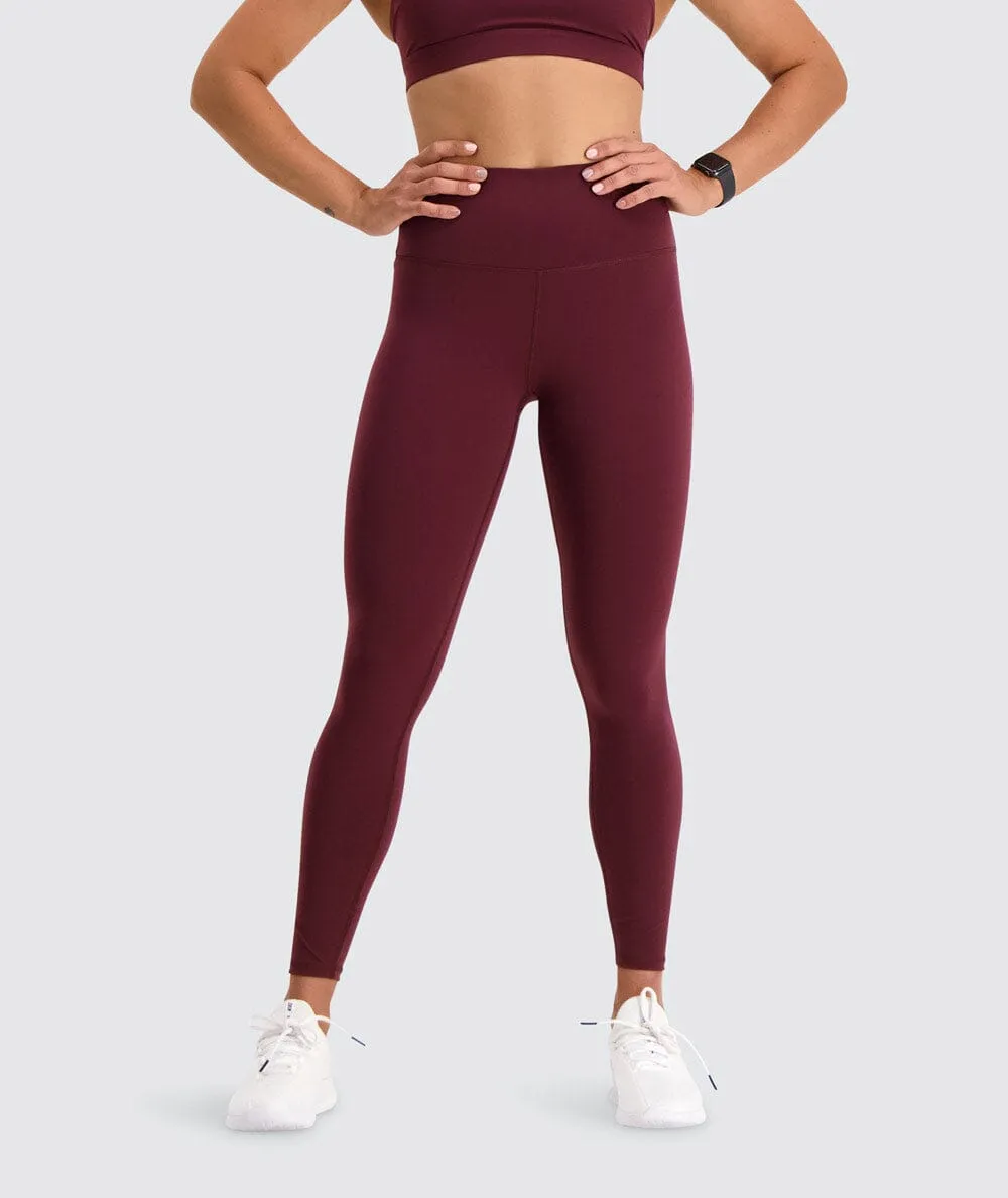 W's High-waist Training Tights - Bluesign®-certified production, Polyamide & Elastane