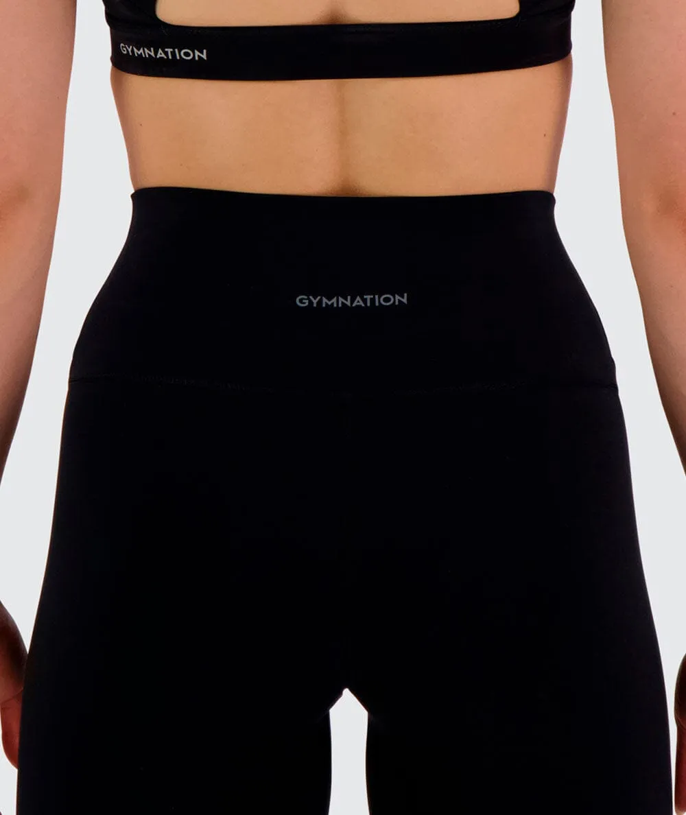 W's High-waist Training Tights - Bluesign®-certified production, Polyamide & Elastane