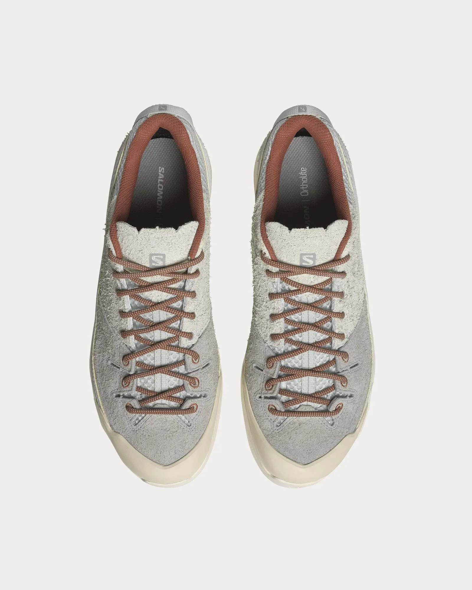 X-Alp Suede Ice Flow / Quarry / Russet Low Top Sneakers