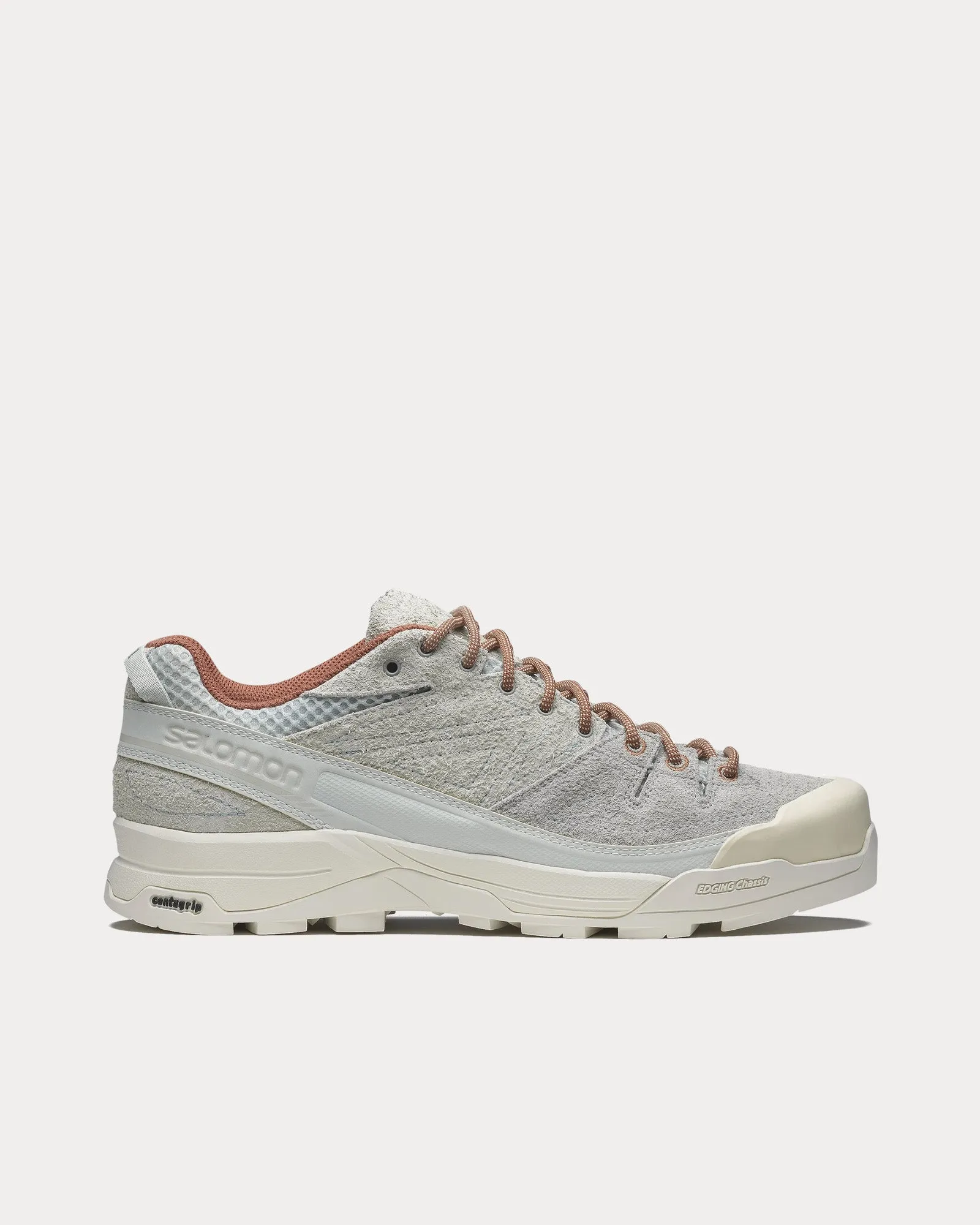 X-Alp Suede Ice Flow / Quarry / Russet Low Top Sneakers